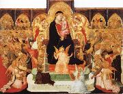 Madonna with Angels and Saint, Ambrogio Lorenzetti